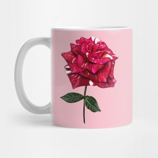 Hand drawn rose Mug